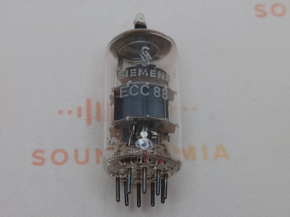 Siemens ECC88 = 6DJ8 Red Tip Matched Pair - München GA3 #3G - NOS 