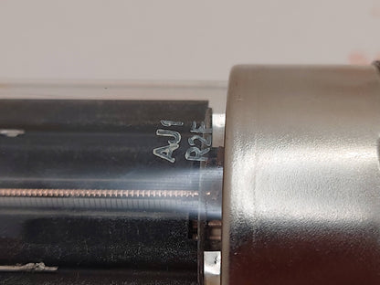 1x Mullard 6080 6AS7 3-Glimmer schwarze Platten Metallsockel - Mitcham '59 AJ1 - NOS+