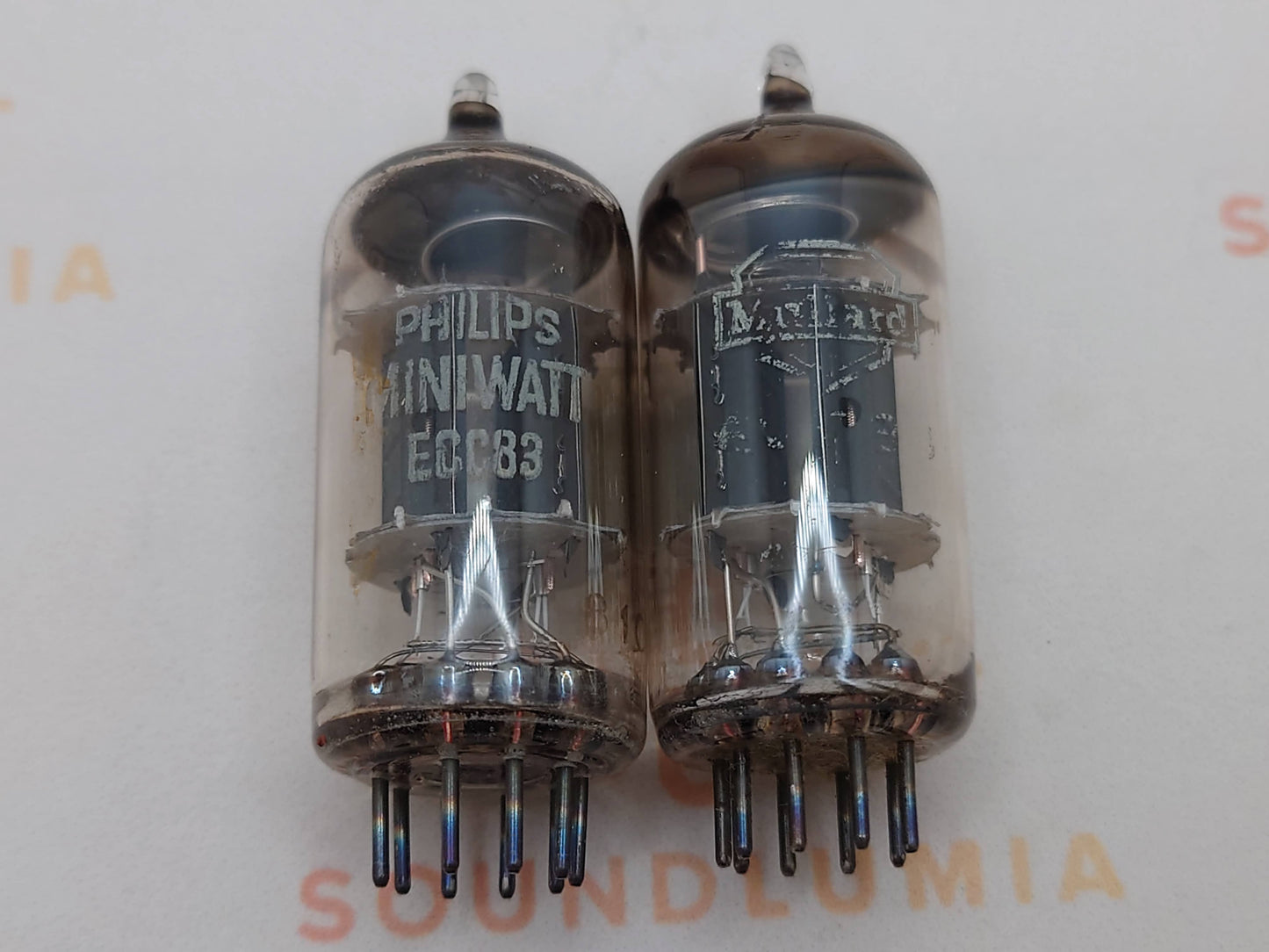 Mullard ECC83 12AX7 Short Plates