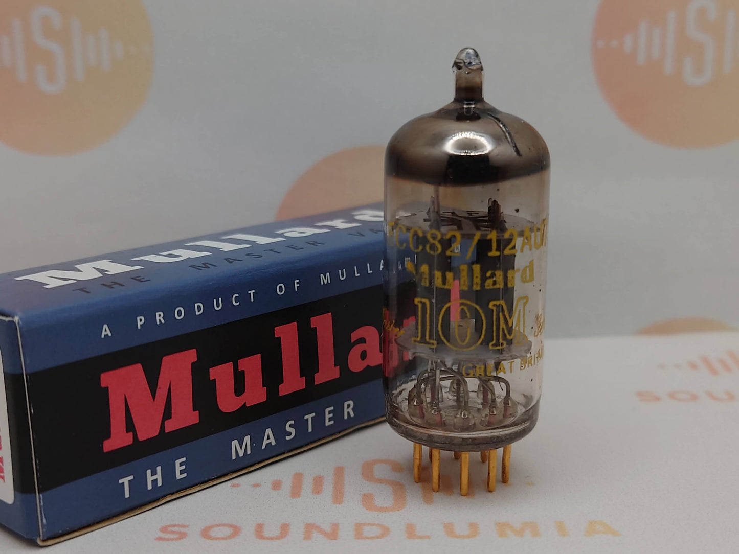 Mullard ECC82 12AU7 Short Plates 10M Master Series - Blackburn