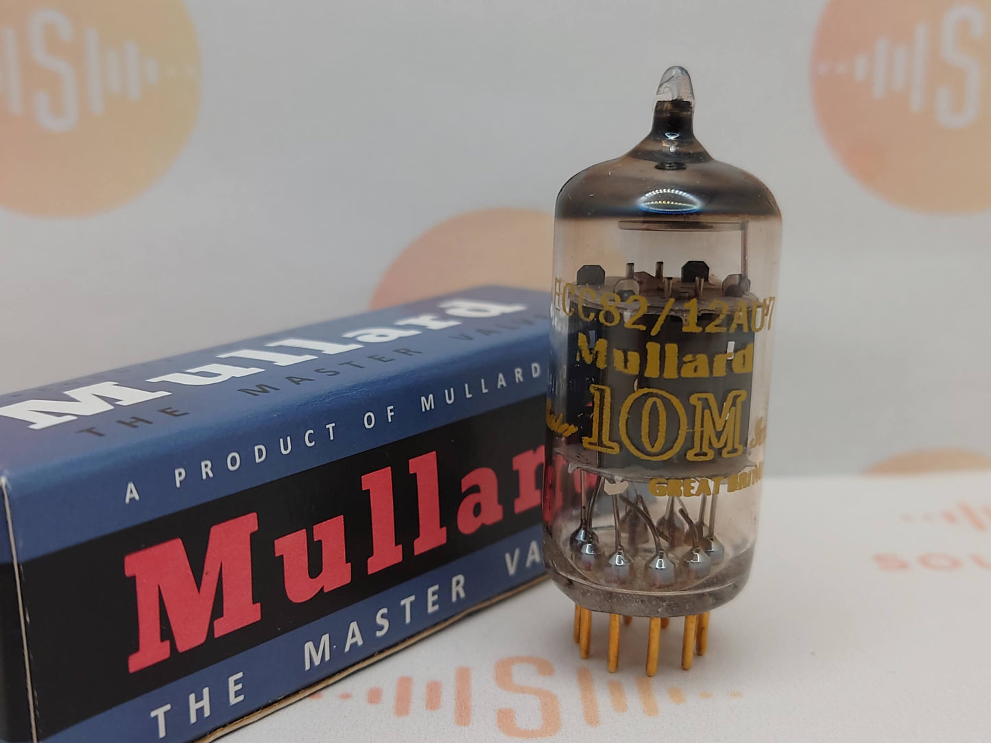 Mullard ECC82 12AU7 Short Plates Blackburn