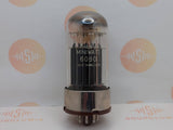 Mullard 6080 6AS7 vacuum tube with Black Plate and Metal Base, image 16