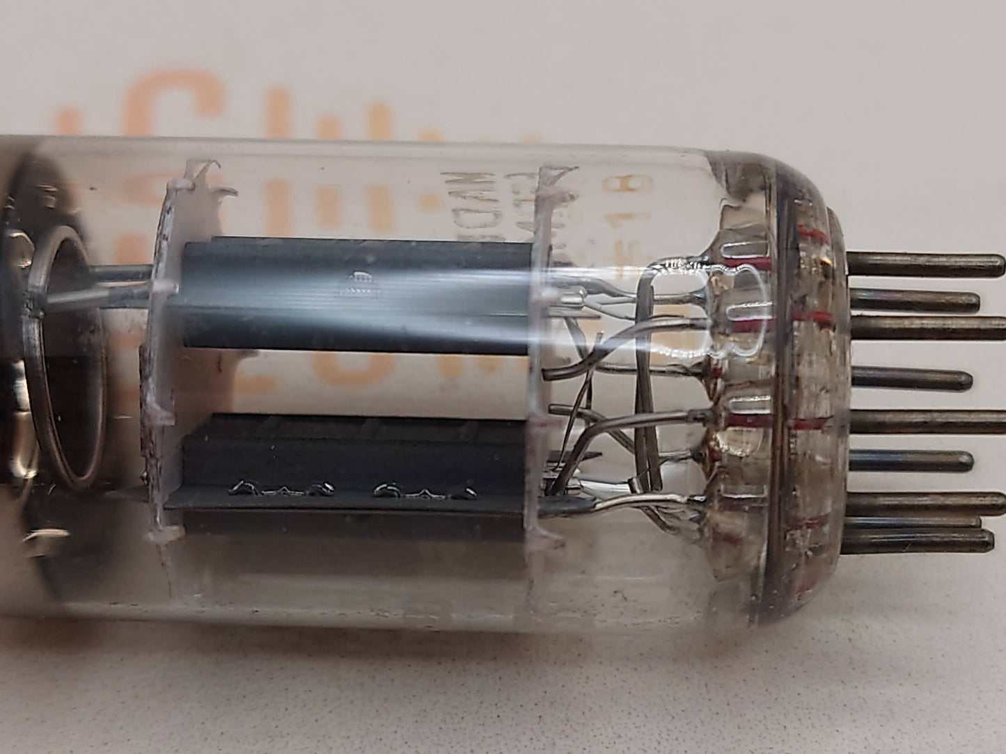 4x Siemens ECC83 12AX7 Kurzplatten - I61 ‡1E/‡0D - München 1960er 