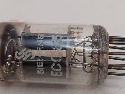 4x Siemens ECC83 12AX7 Kurzplatten - I61 ‡1E/‡0D - München 1960er 