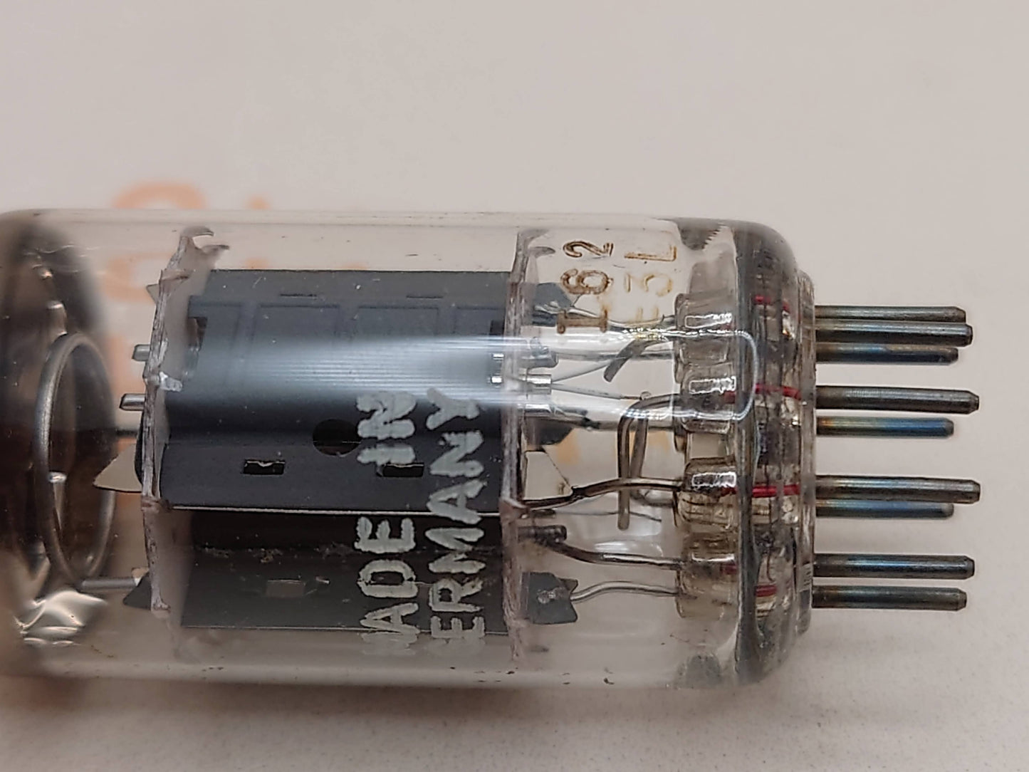 4x Siemens ECC83 12AX7 Kurzplatten - I61 ‡1E/‡0D - München 1960er 