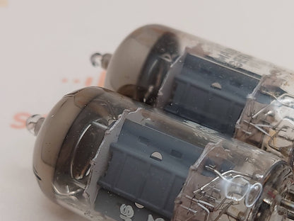 4x Siemens ECC83 12AX7 Kurzplatten - I61 ‡1E/‡0D - München 1960er 