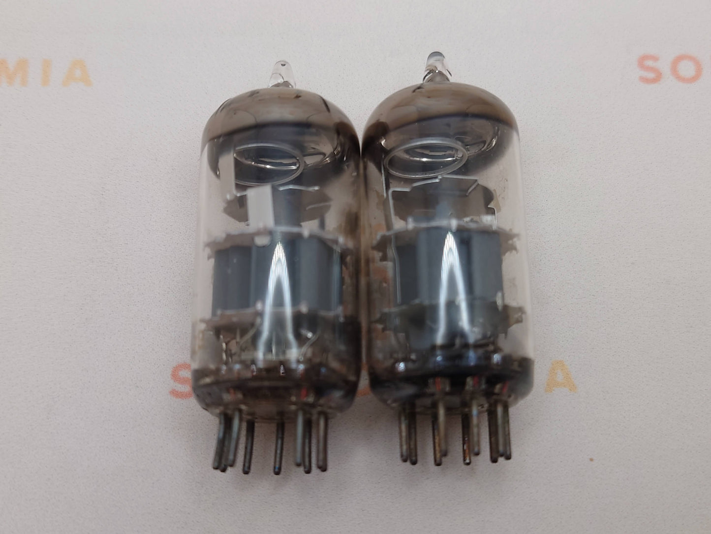 4x Amperex ECC88 6DJ8 O-Getter - Heerlen, NL '62 - Gleicher Code - In der Nähe von NOS 