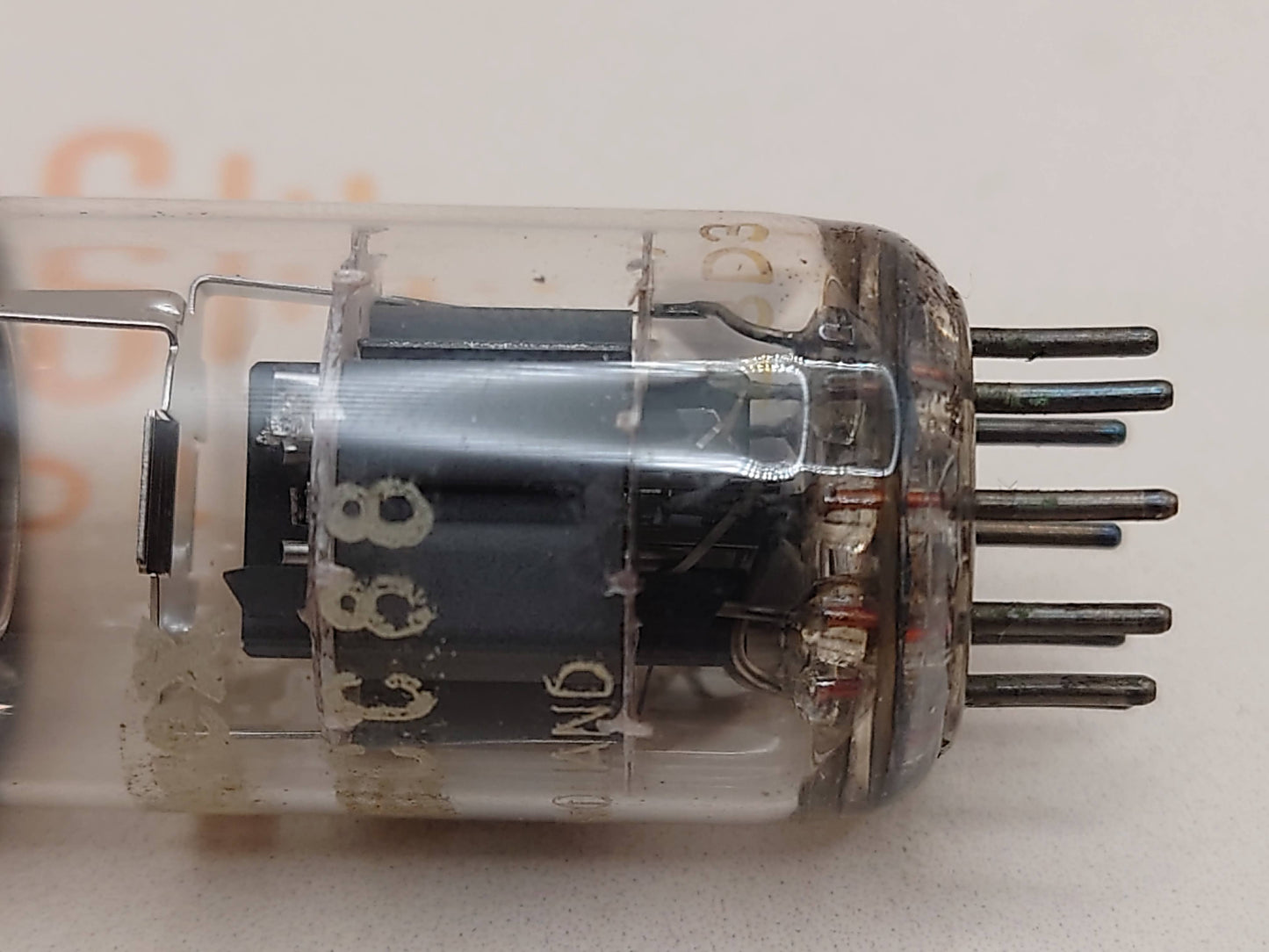 4x Amperex ECC88 6DJ8 O-Getter - Heerlen, NL '62 - Gleicher Code - In der Nähe von NOS 