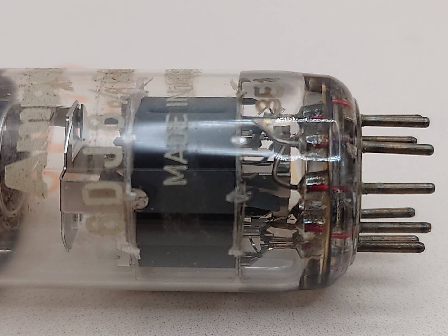 4x Amperex ECC88 6DJ8 O-Getter - Heerlen, NL '62 - Gleicher Code - In der Nähe von NOS 