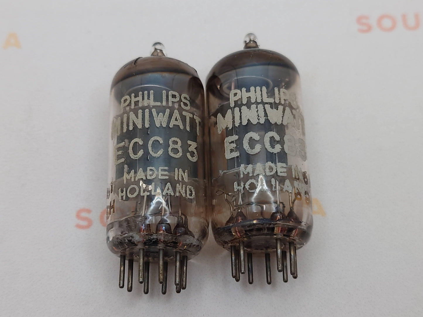 Mullard ECC83 12AX7 Short Plates