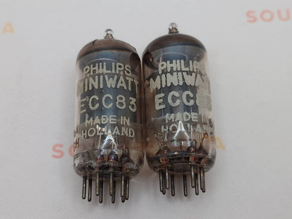 Mullard ECC83 12AX7 Short Plates