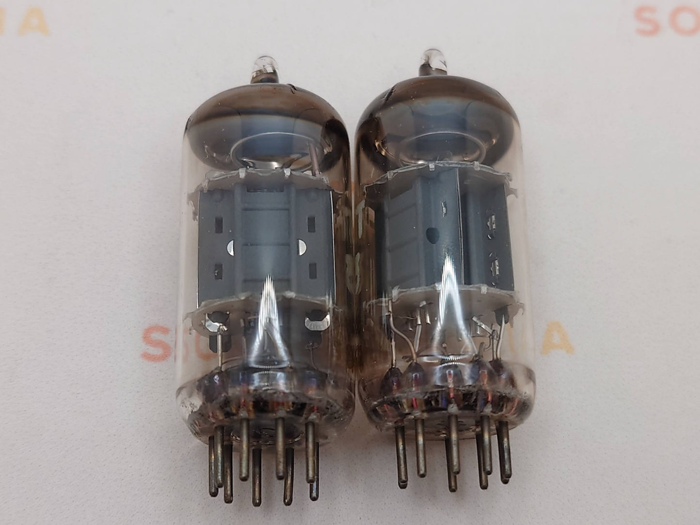 Mullard ECC83 12AX7 Short Plates