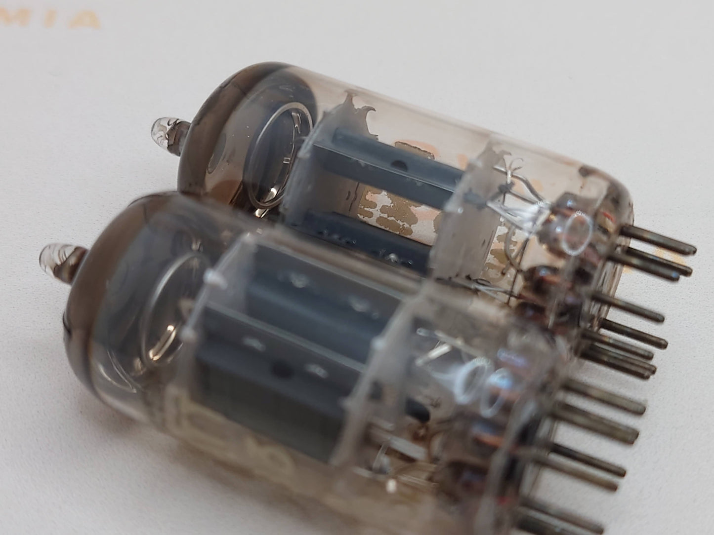 Mullard ECC83 12AX7 Short Plates