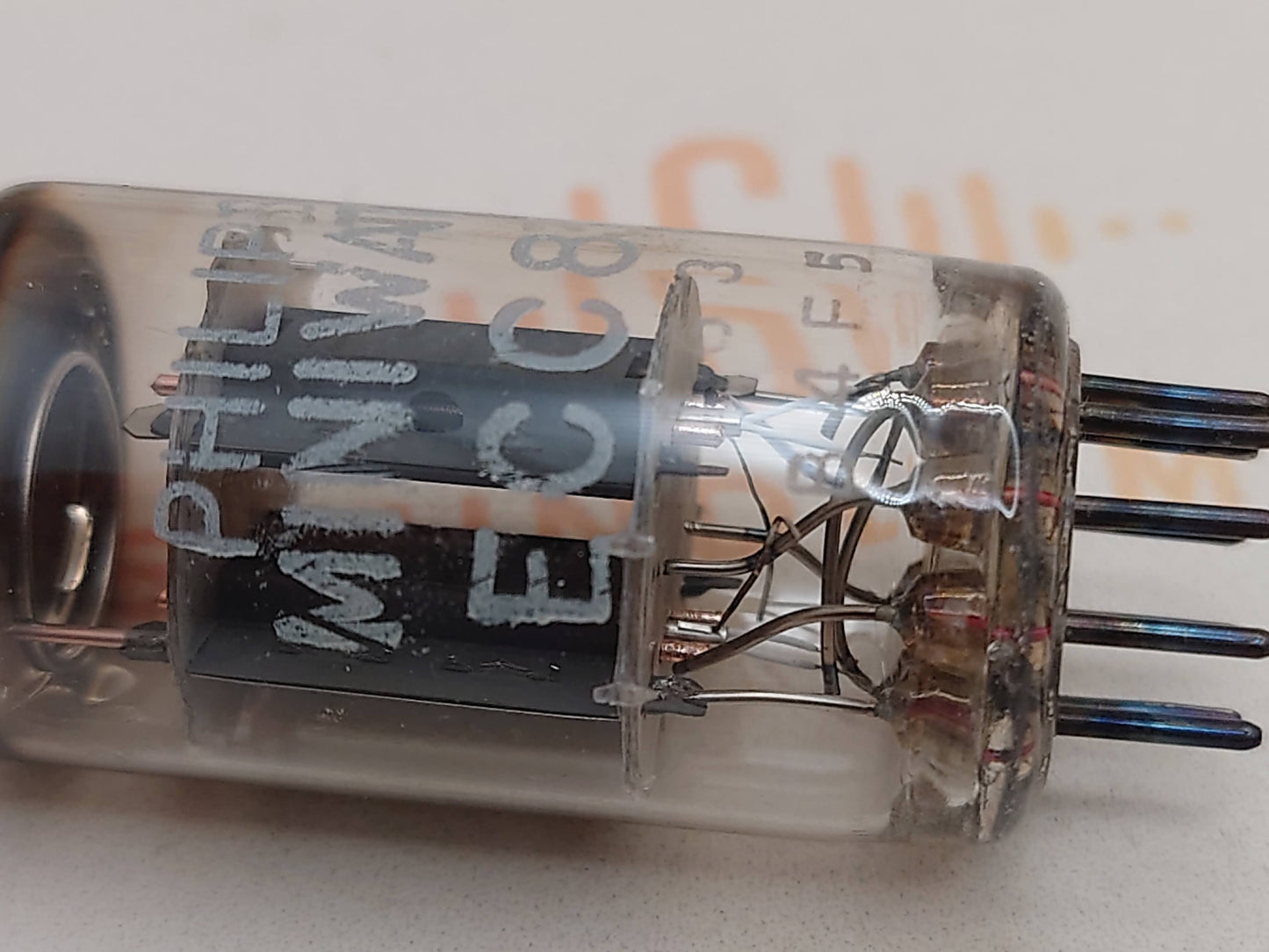 Mullard ECC83 12AX7 Short Plates