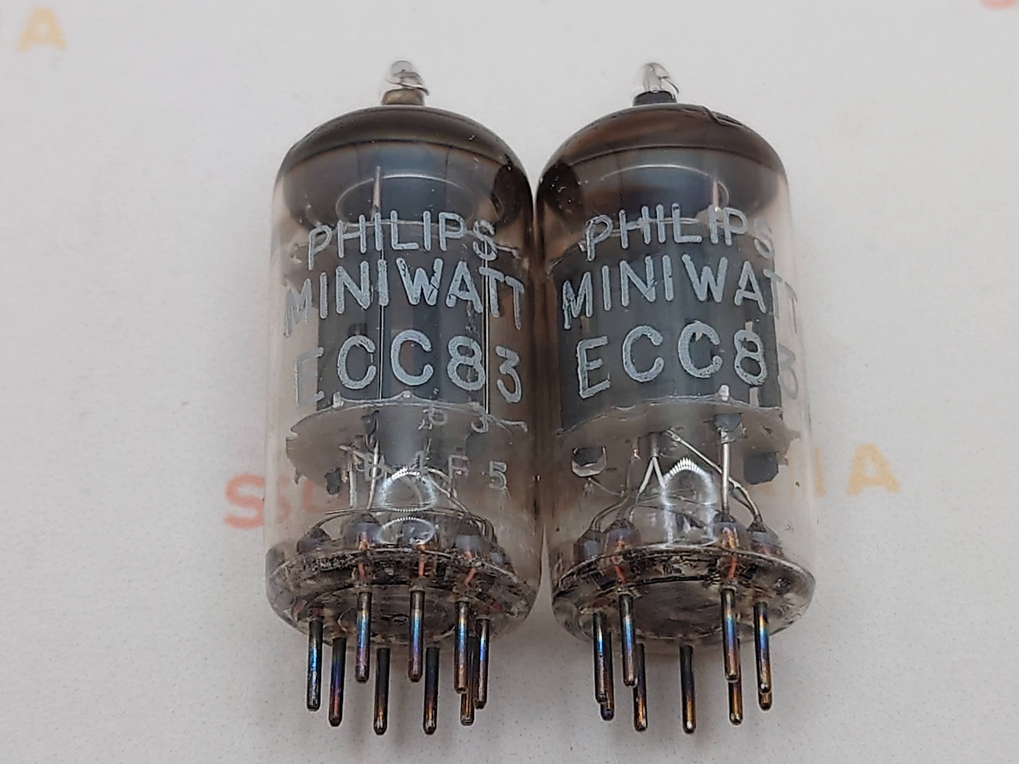 Mullard ECC83 12AX7 Short Plates