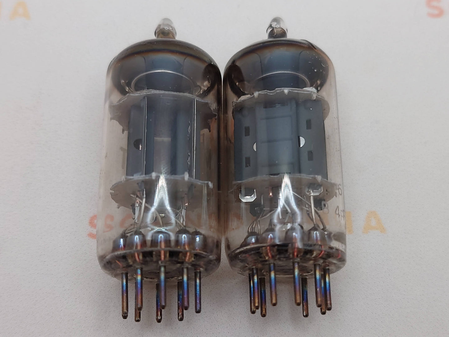Mullard ECC83 12AX7 Short Plates