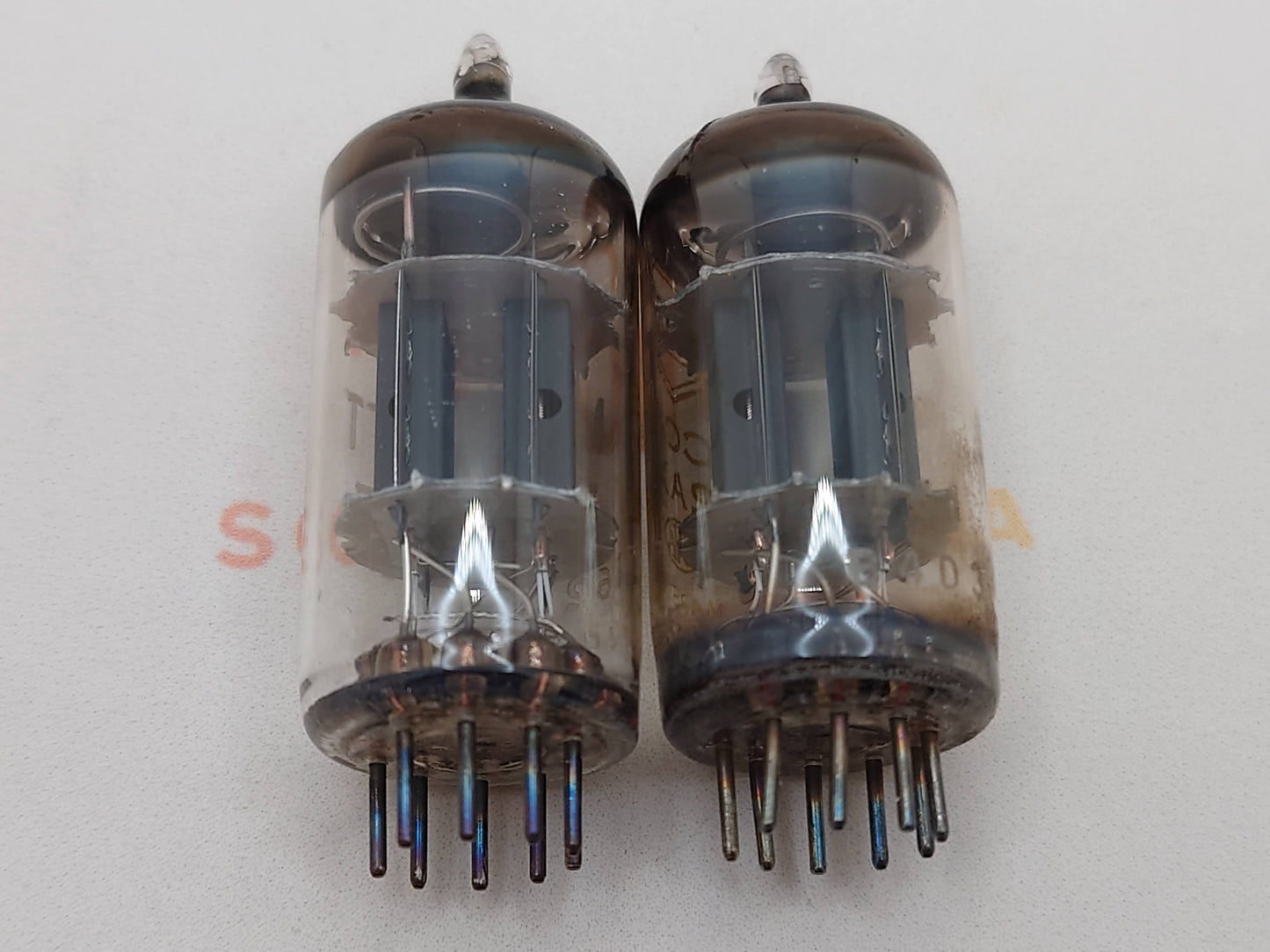 Mullard ECC83 12AX7 Short Plates