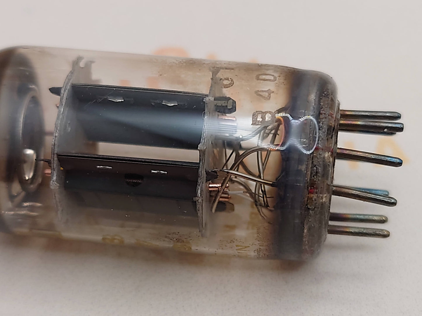 Mullard ECC83 12AX7 Short Plates