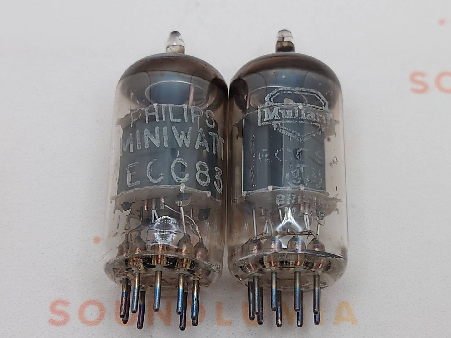 Mullard ECC83 12AX7 Short Plates