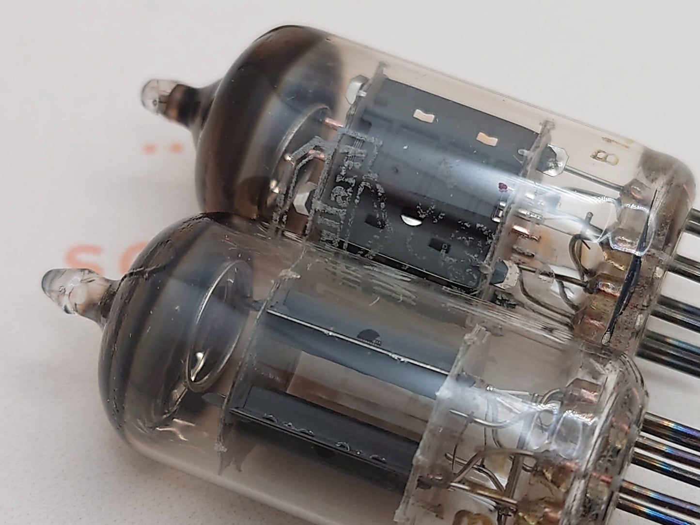 Mullard ECC83 12AX7 Short Plates