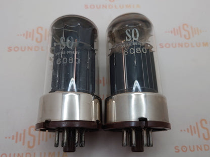 Mullard 6080 6AS7 3片云母黑板金属底座 - 米查姆