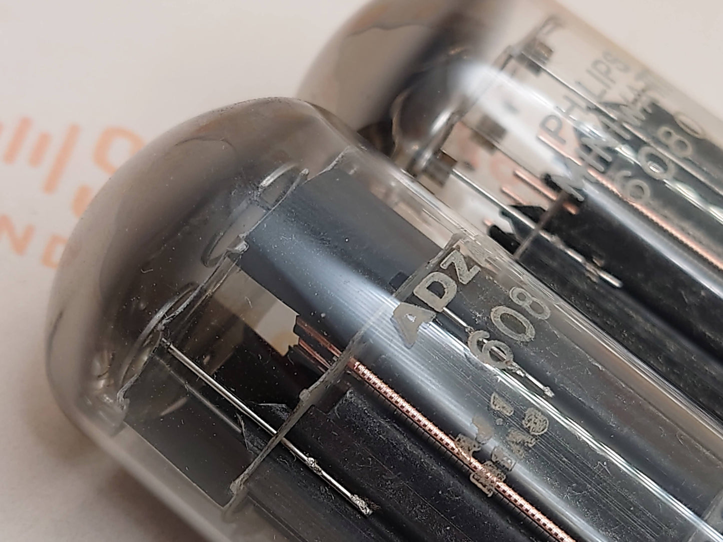 Mullard 6080 6AS7 3片云母黑板金属底座 - 米查姆