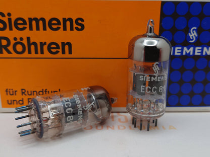 西门子 ECC81 12AT7 O 型吸气剂 – 慕尼黑