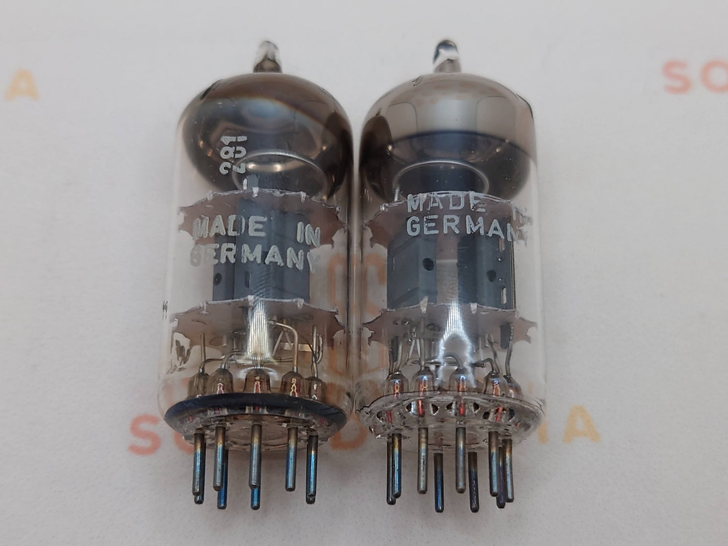 西门子 ECC81 12AT7 O 型吸气剂 – 慕尼黑