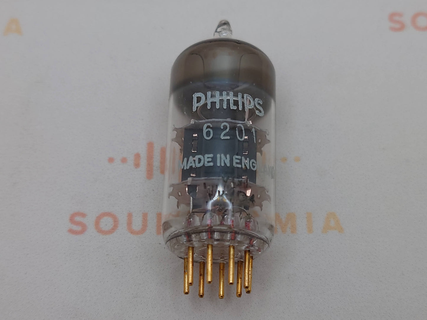 Mullard 6201 E81CC Gold Pin - Mitcham