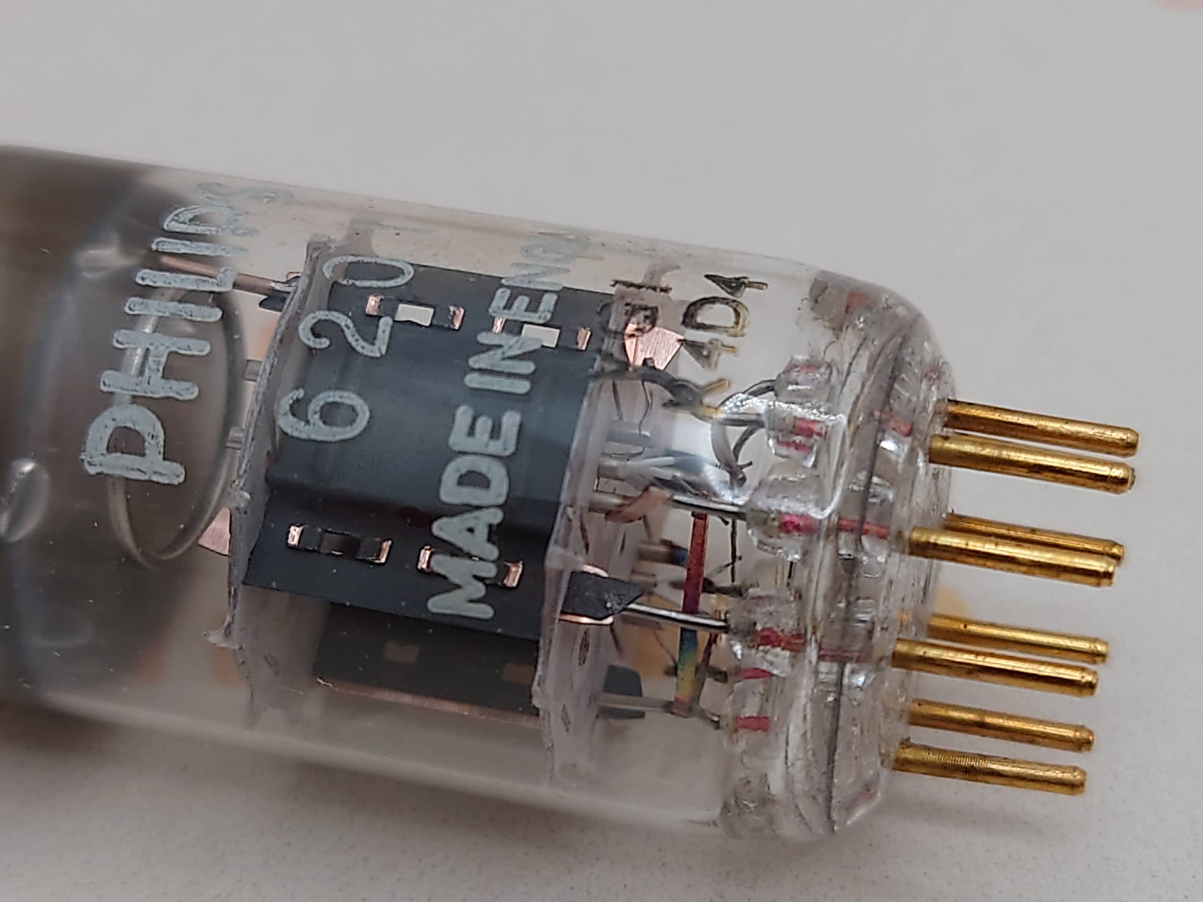 ML2184-6]1円〜現状品！Mullard RSD /ECC83真空管 アンプ用 4本