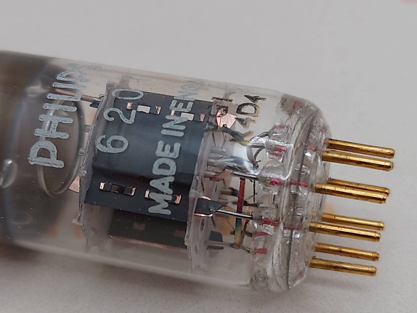 Mullard 6201 E81CC Gold Pin - Mitcham