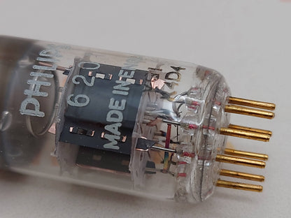 Mullard 6201 E81CC Gold Pin - Mitcham