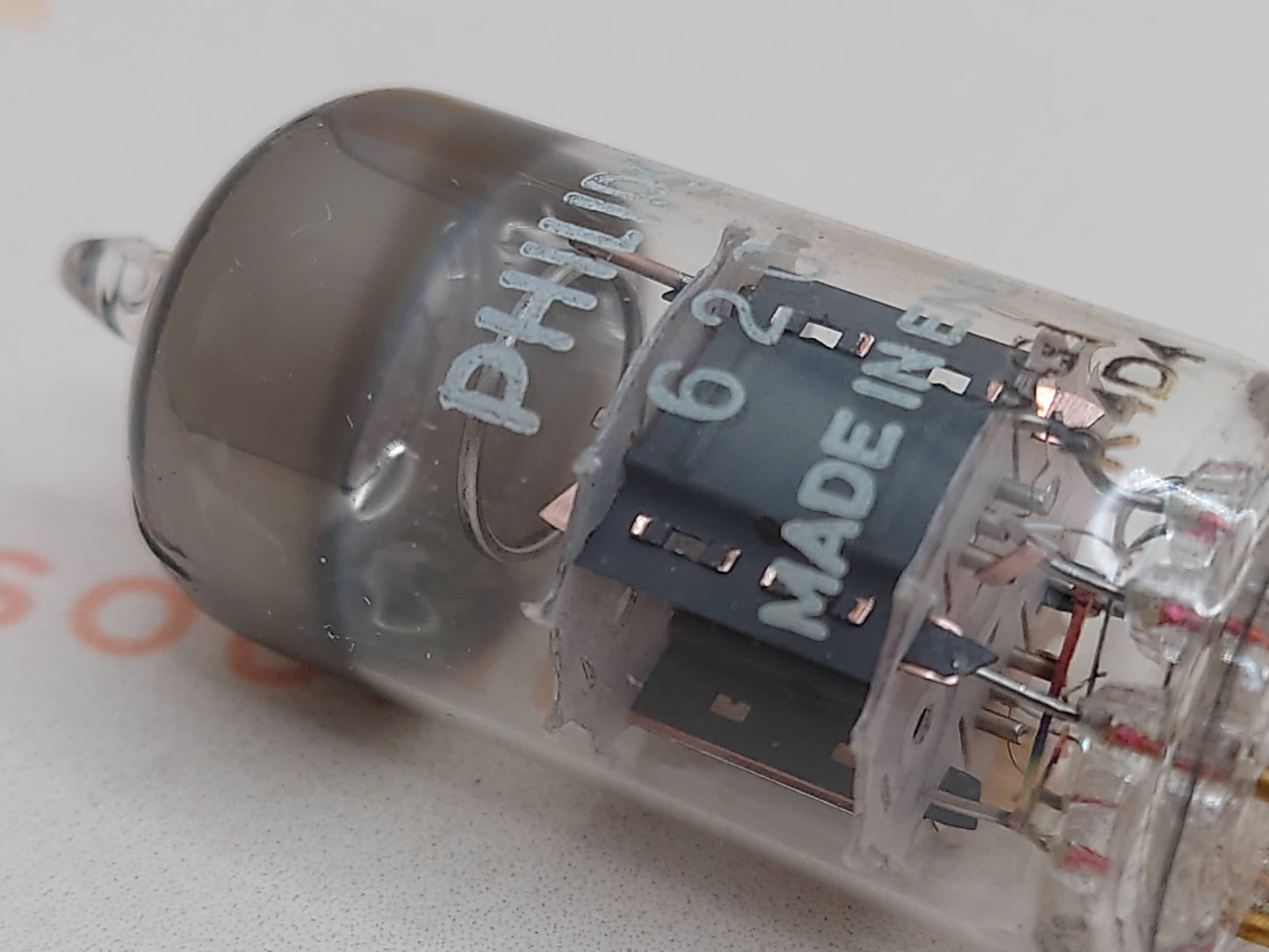 Mullard 6201 E81CC Gold Pin - Mitcham