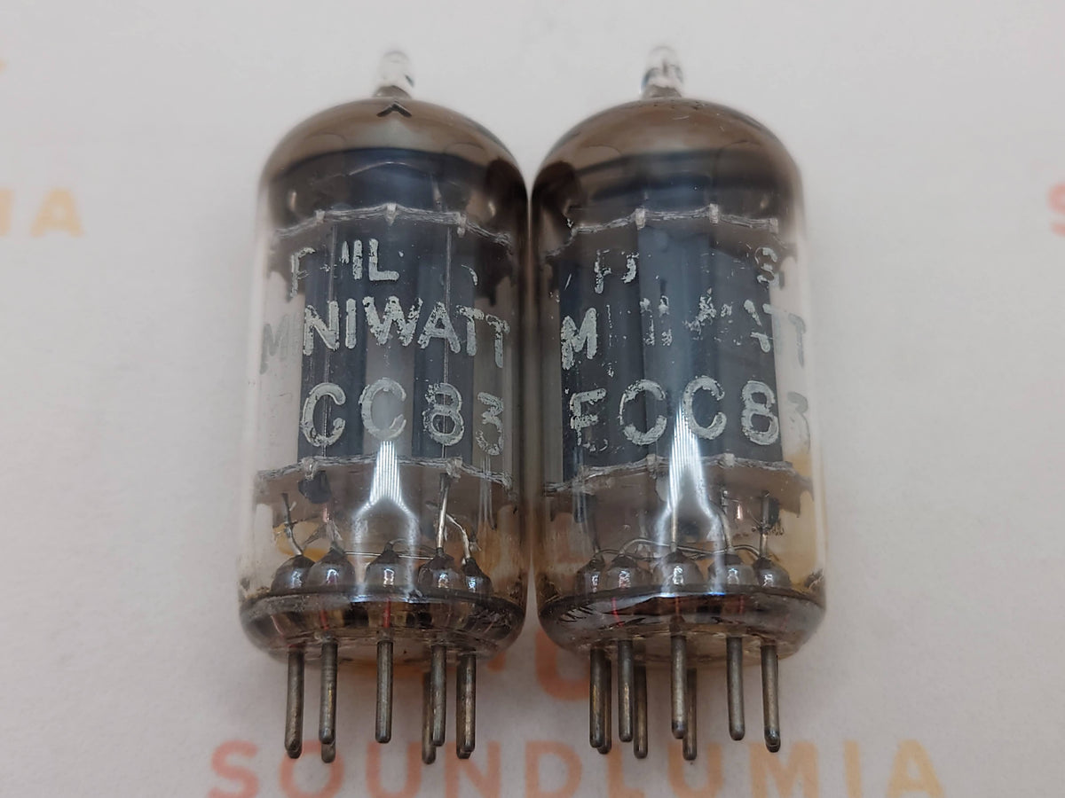 Philips ECC83 12AX7 vacuum tube with D-Foil Getter and Long Plates, image 22