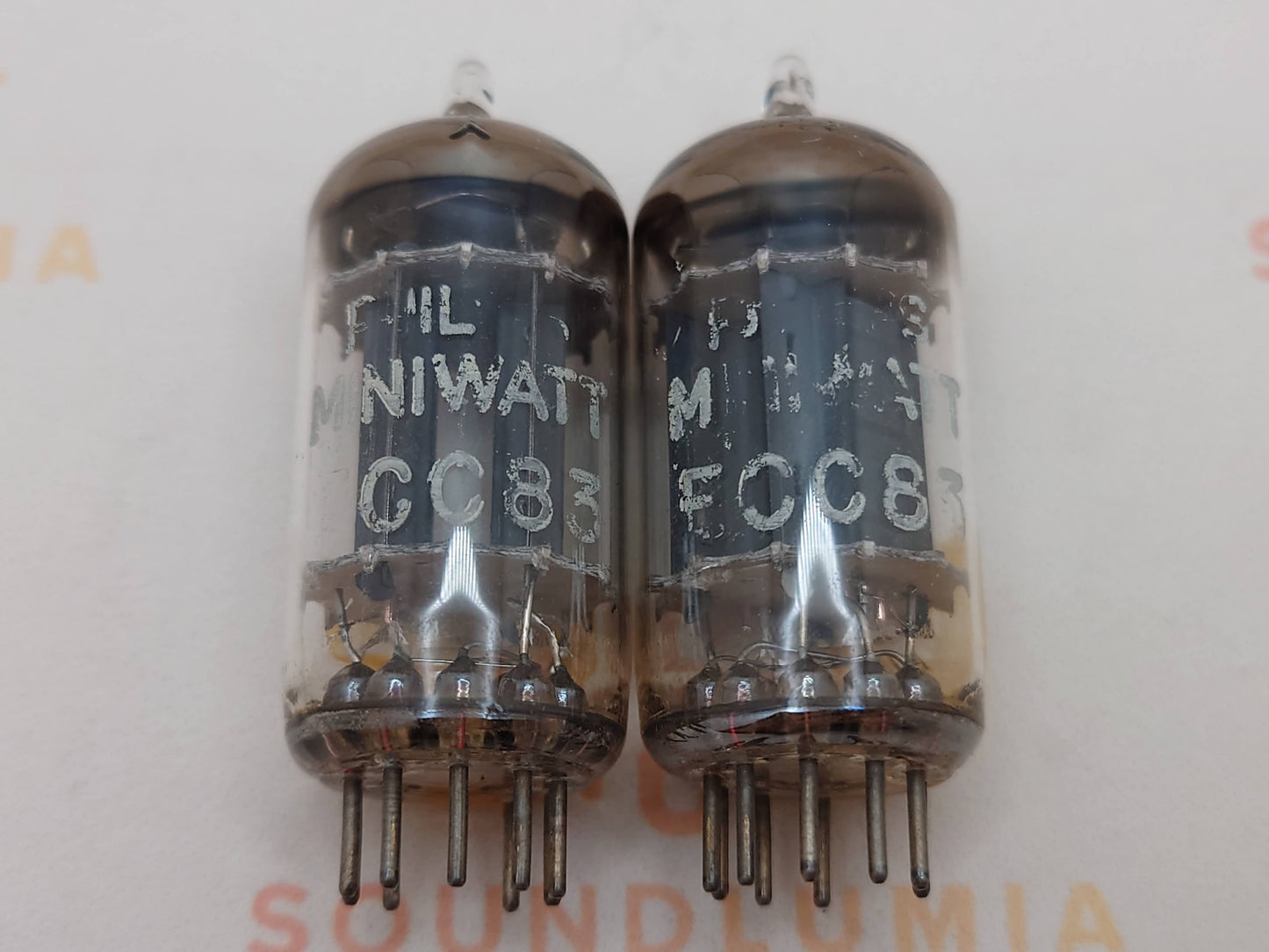 Philips ECC83 12AX7 长板箔 D 吸气剂 mC5 - Heerlen 