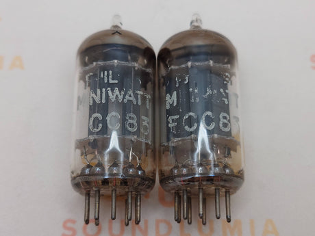 Philips ECC83 12AX7 vacuum tube with D-Foil Getter and Long Plates, image 22