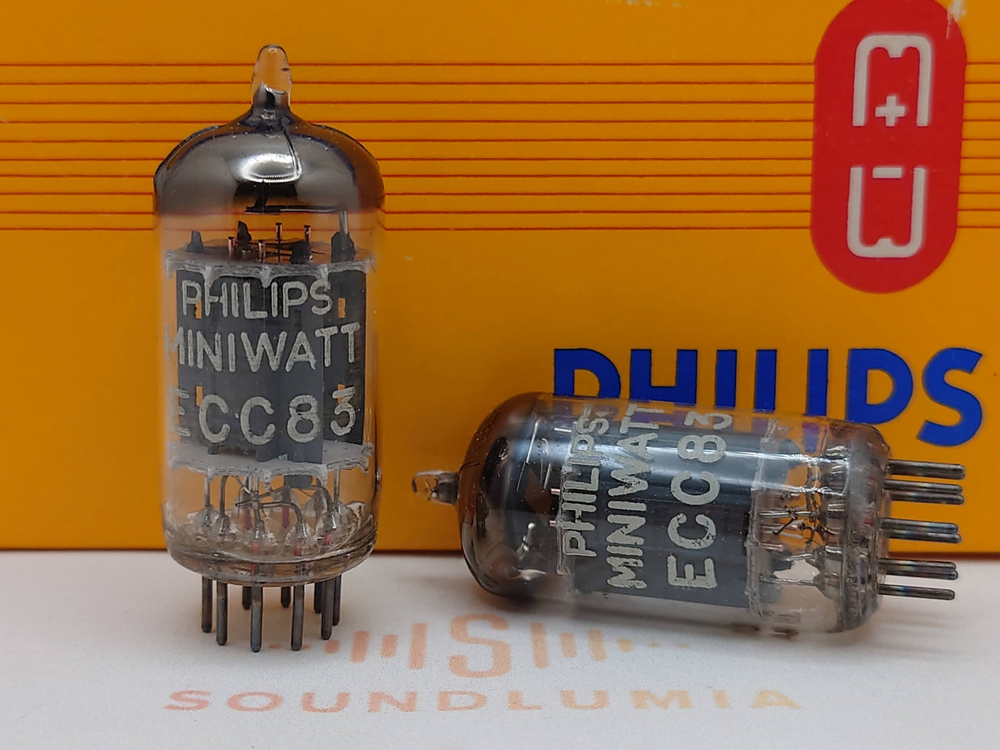 Philips ECC83 12AX7 长板箔 D 吸气剂 mC5 - Heerlen 