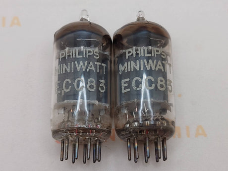 Philips ECC83 12AX7 vacuum tube with D-Foil Getter and Long Plates, image 30
