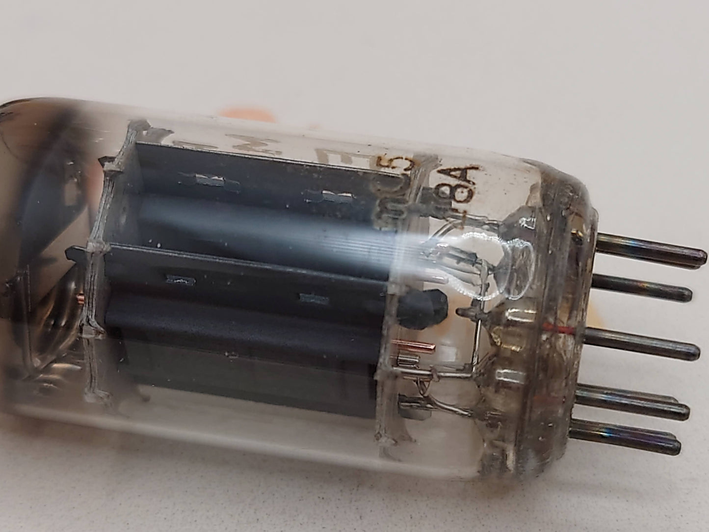 Philips ECC83 12AX7 长板箔 D 吸气剂 mC5 - Heerlen 