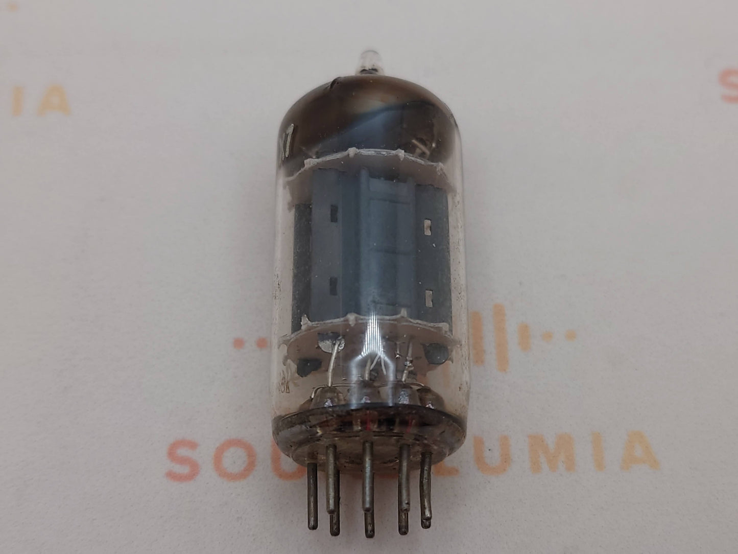 Amperex ECC83 长板箔 D 型吸气剂匹配对 - Holland '57 mC5 ⊿7J