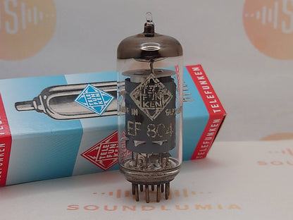 Telefunken EF804 Gray Plates O-getter ◇ Bottom