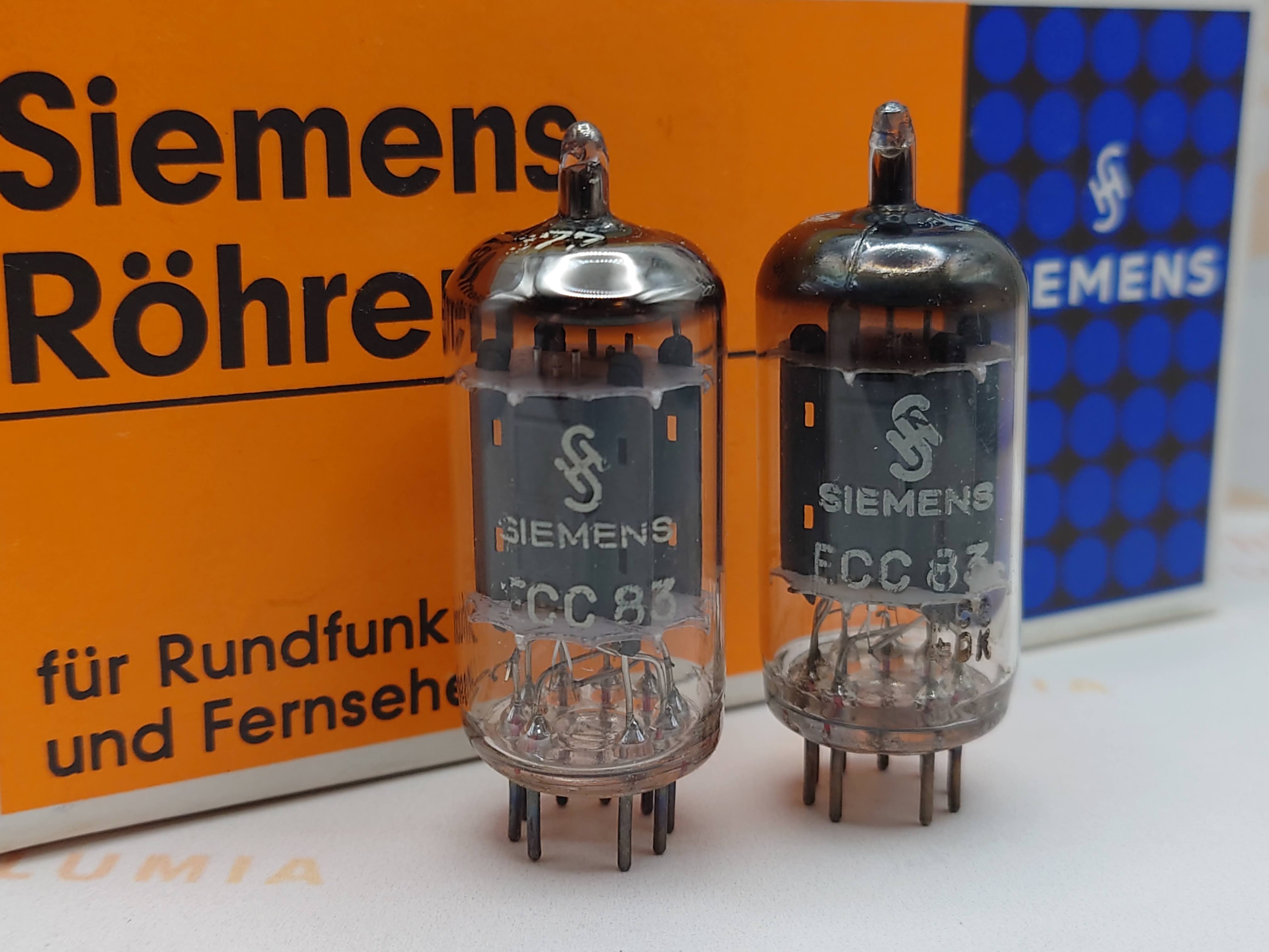 Siemens ECC83 12AX7 Vacuum Tube | Long Plates | Munich | mC6