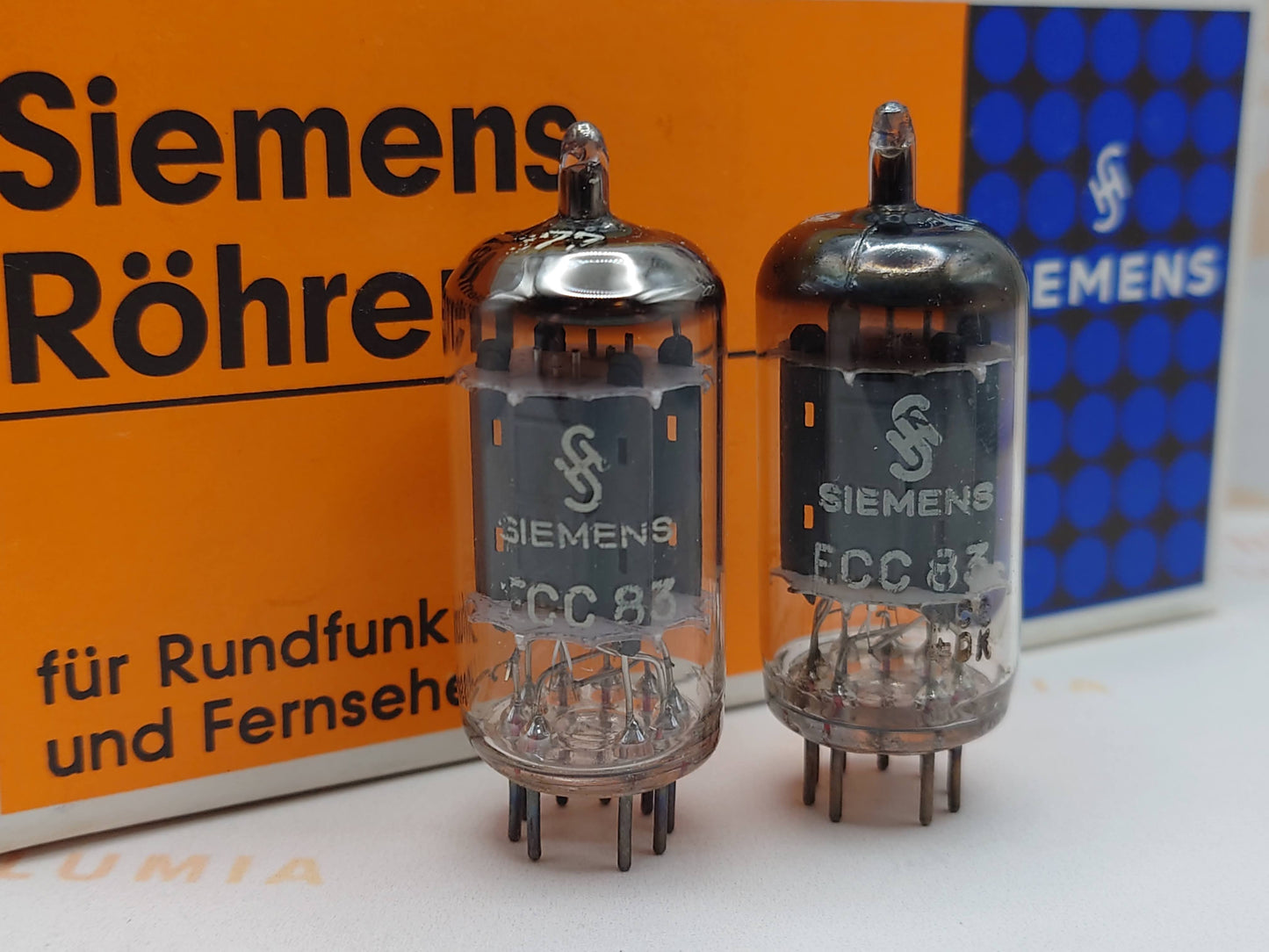 Siemens ECC83 12AX7 Long Plates mC6 - Munich