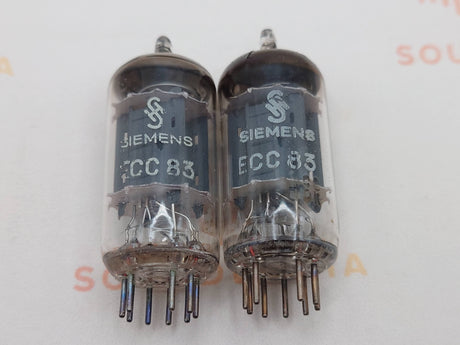Siemens ECC83 12AX7 vacuum tube with O-Getter and Long Plates, image 24