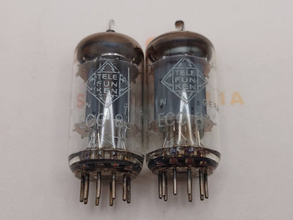 Telefunken ECC83 12AX7 Plaques lisses Berlin