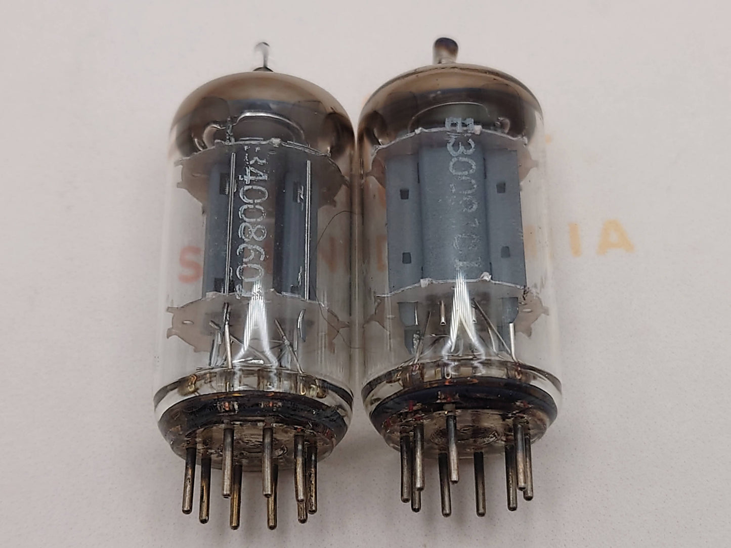 Telefunken ECC83 12AX7 Plaques lisses Berlin