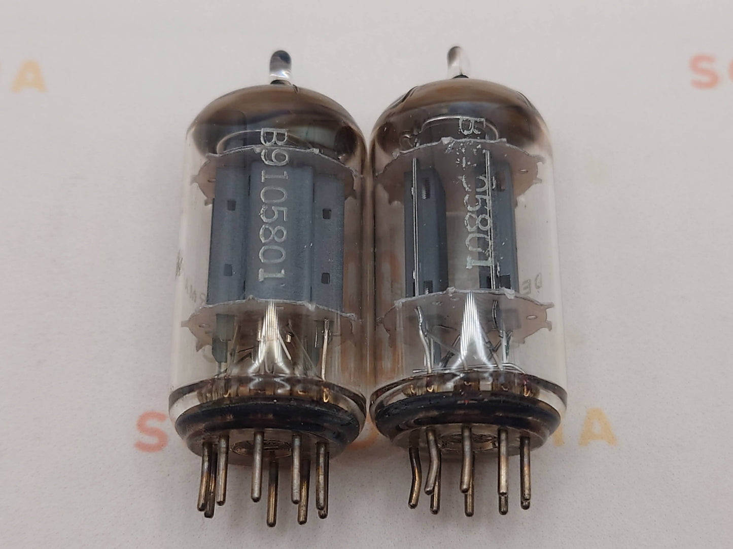 Telefunken ECC83 12AX7 Plaques lisses Berlin