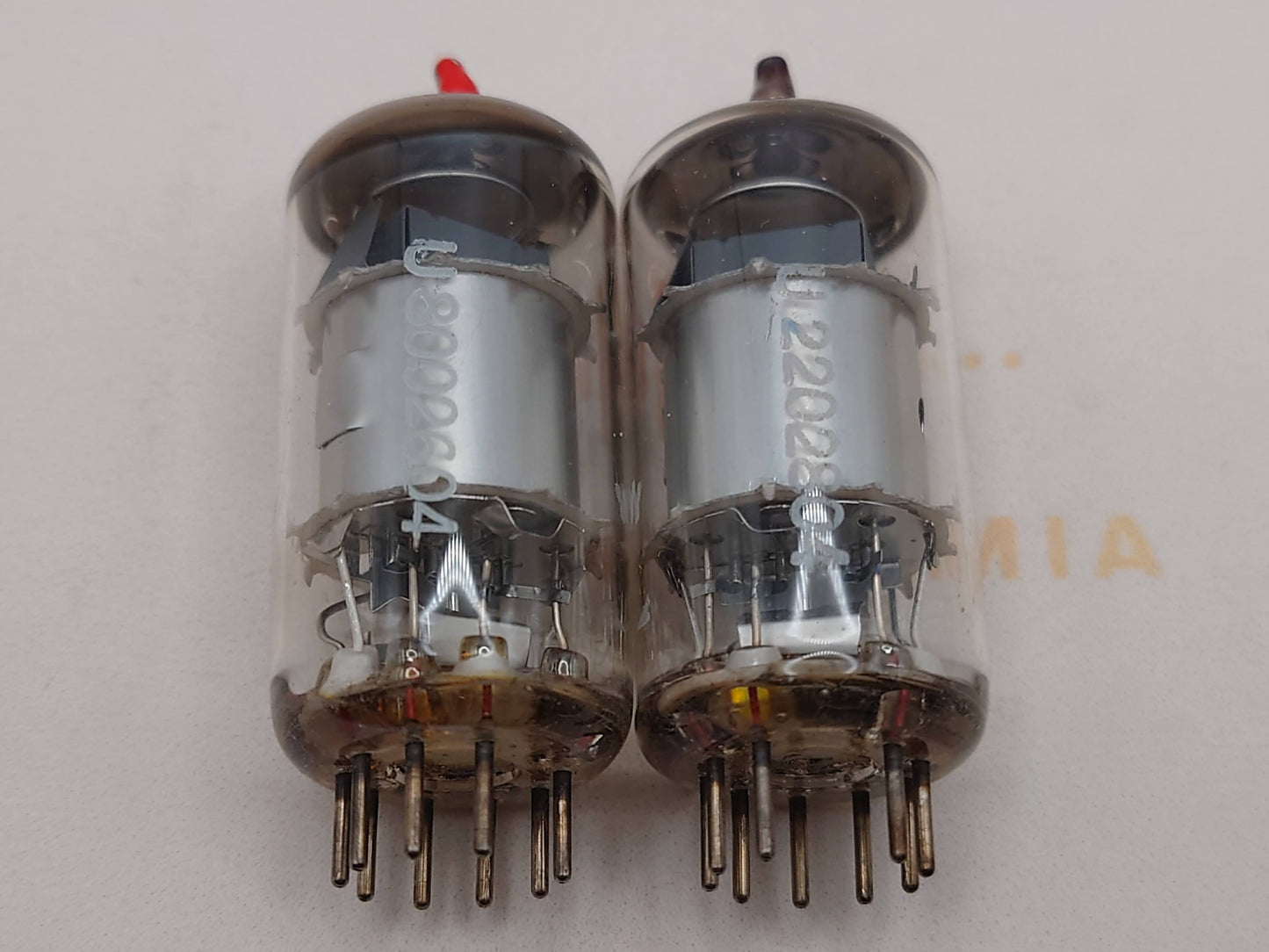 Telefunken EF86 6267 Silver Plates O-getter ◇ Bottom