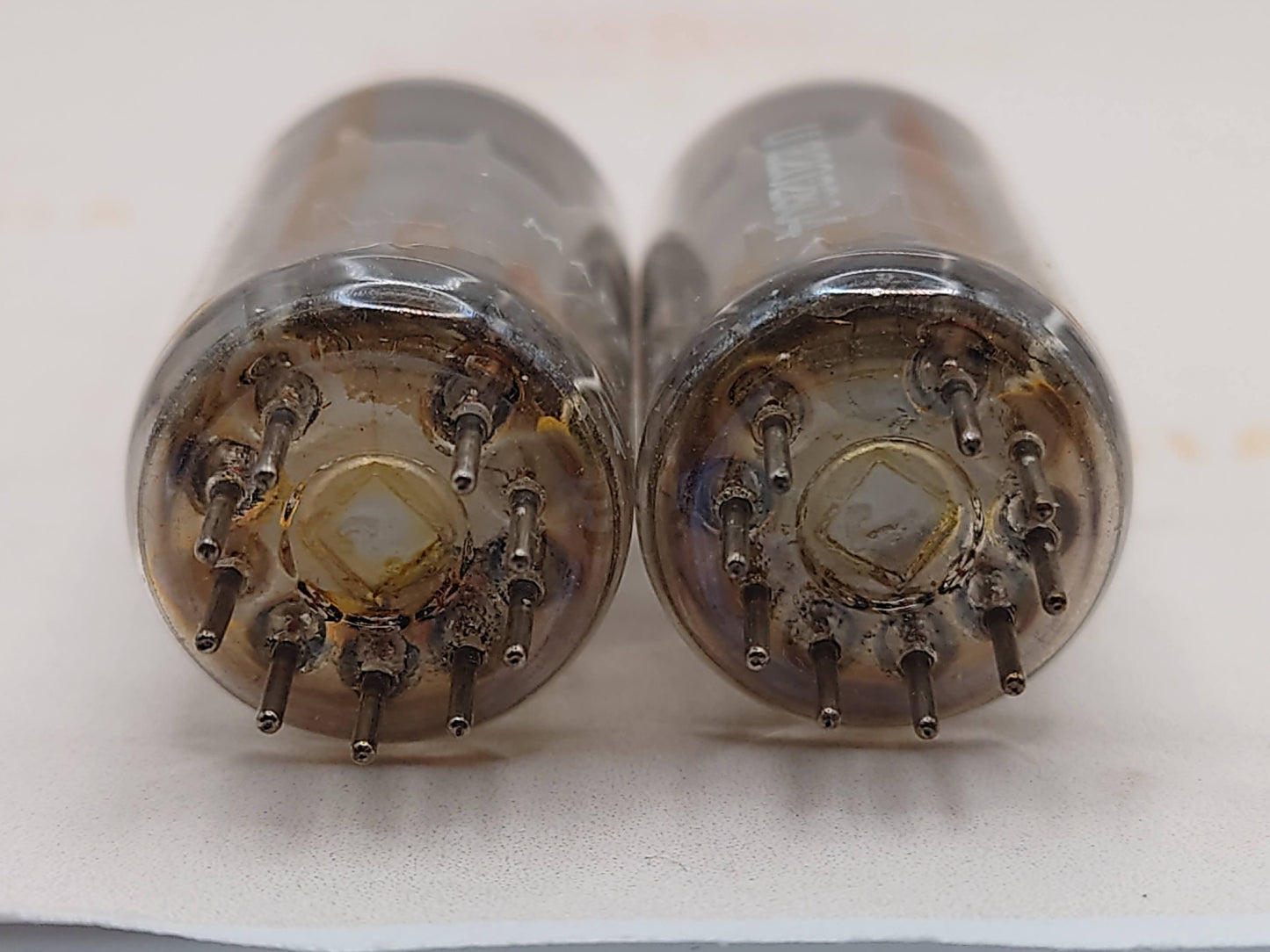 Telefunken EF86 6267 Silver Plates O-getter ◇ Bottom