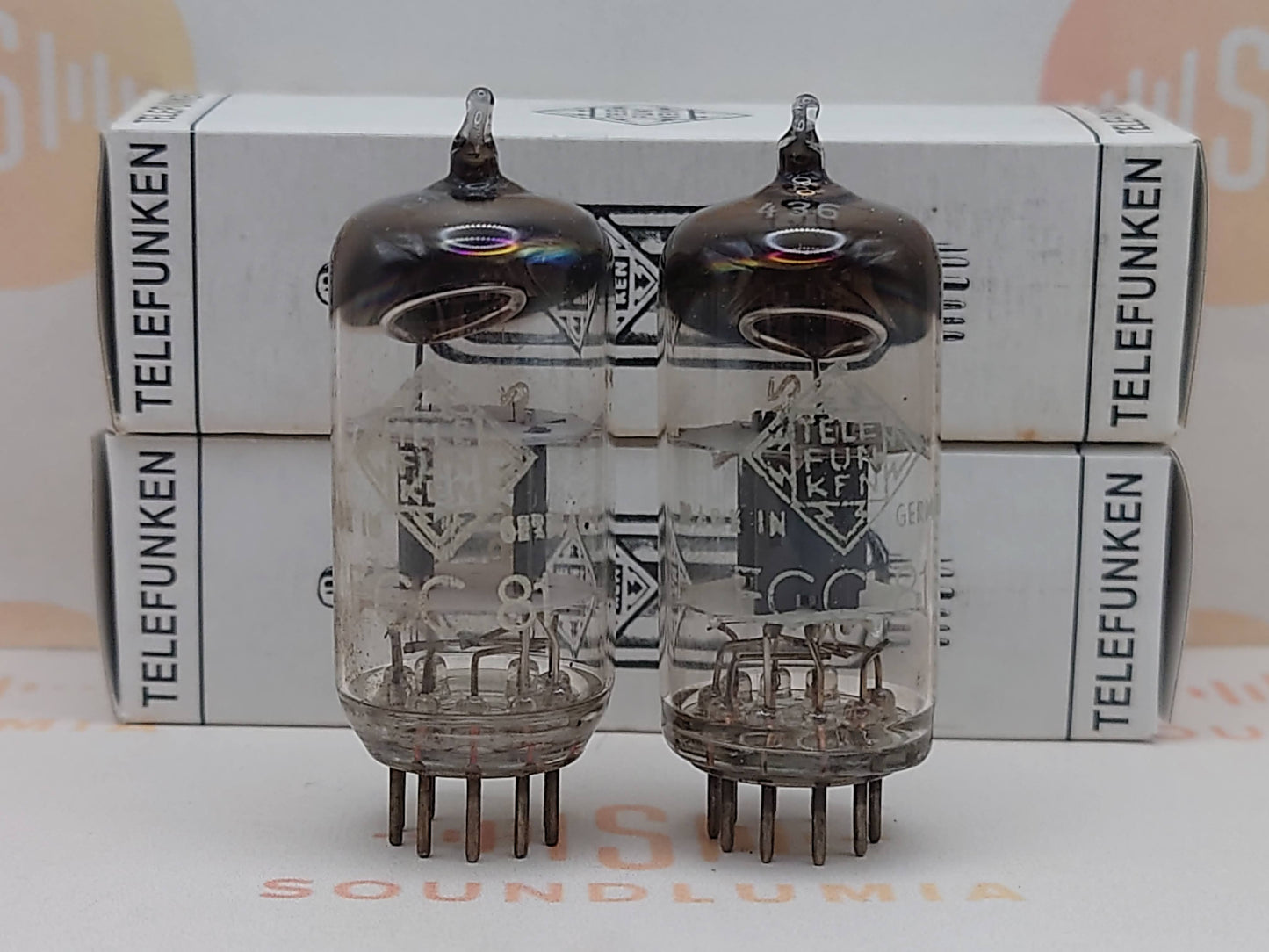 Telefunken ECC81 12AT7 O-getter ◇ Bottom – Berlin